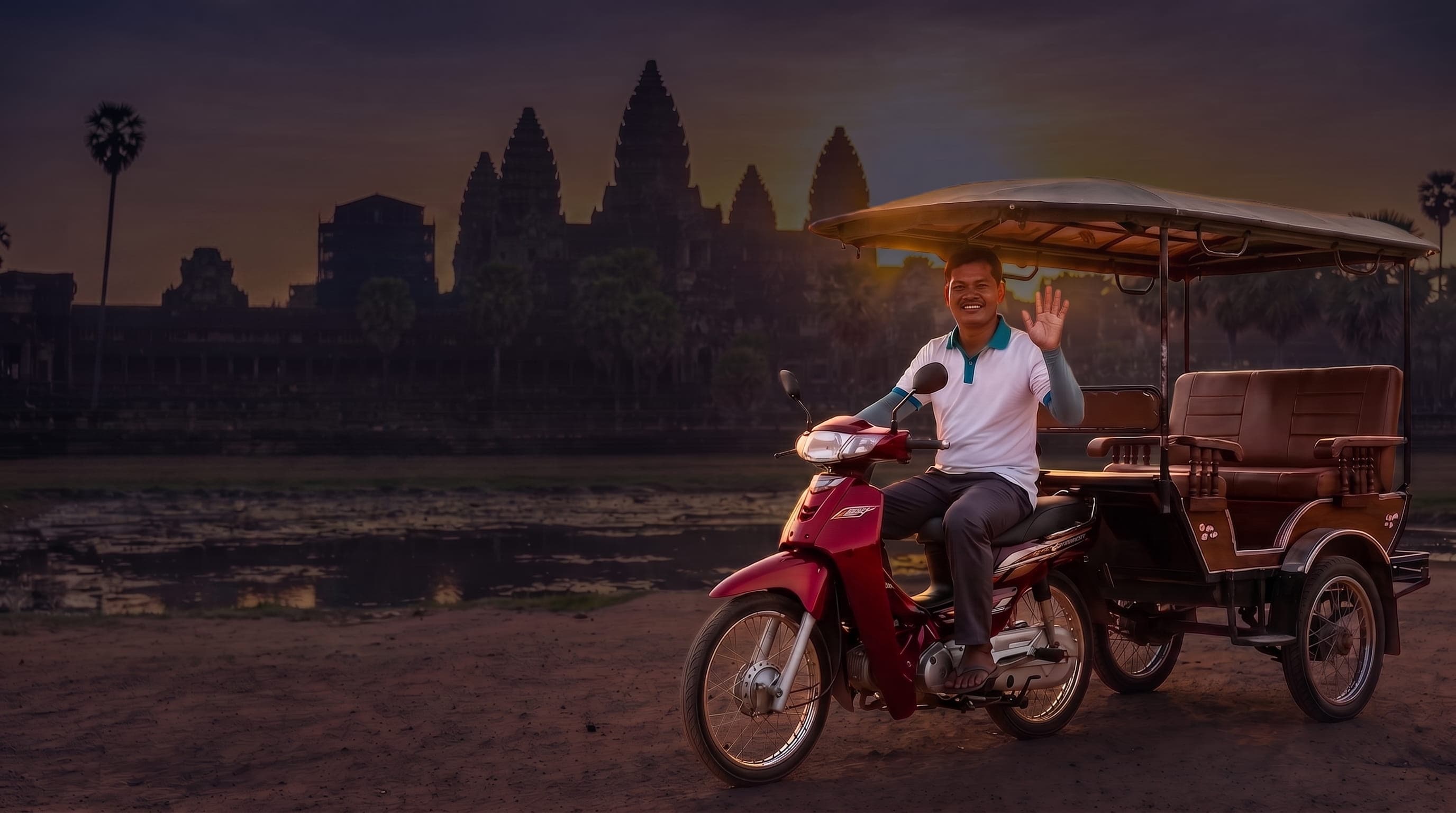 Angkor Wat Private TukTuk Tour
